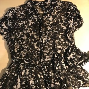 BCBG Maxazaria silk blouse.